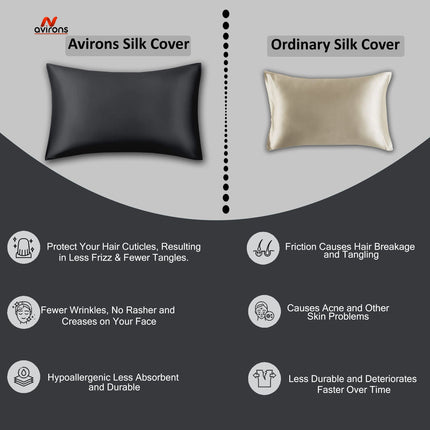 Silk Satin Pillow Cover, smooth satin pillow, satin pillowcase for hair, pillow cover with elastic, soft satin pillowcase for hair, satin pillow for curly hair, satin pillow case for sleep