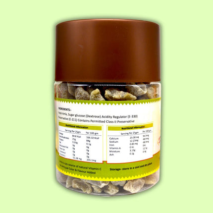 Midiron Natural Dehydrated Amla Candy, Healthy & Tasty Pack (500 gm) - Midiron