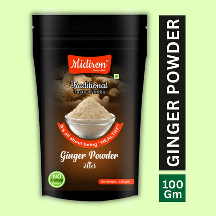 Midiron Ginger Powder pack of 100 mg - Midiron
