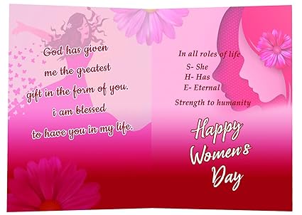 Women’s Day Gift
Mother’s Day Gift
Gift for Her
Greeting Card and Rose Gift
Thoughtful Gift for Mom