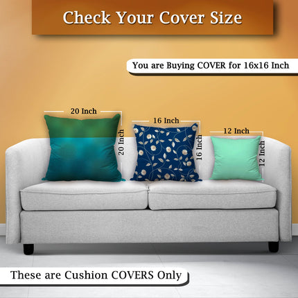 Eye-Catching colour with Unique design Satin Cushion Cover with Zipper-16x16inch