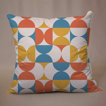Designer Satin Cushion Cover - Elegant Zippered Look, 16x16inch