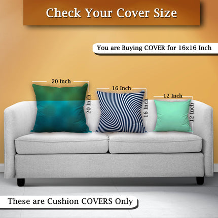 Glamorous Satin Cushion Cover with Zipper-16x16inch
