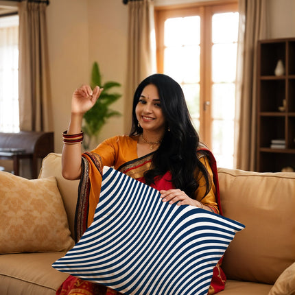 Glamorous Satin Cushion Cover with Zipper-16x16inch