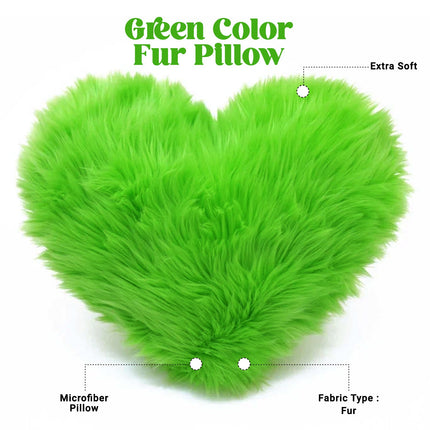 green heart pillow, green heart pillow big, green heart pillow for kids, green heart cushion, heart cushion, green heart cushion cover, fluffy green heart cushion, romantic green heart pillow for girlfriend, decorative green pillow for bedroom decor