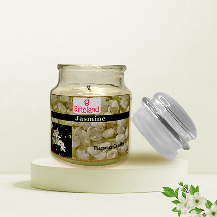 Premium Scented Candle Combo – Jasmine, Rose, Green Apple, Sea Breeze & Sandalwood