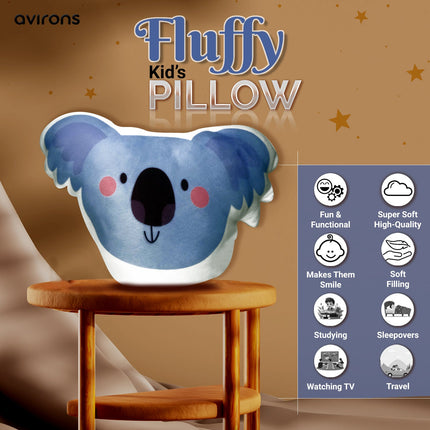 Velvet Cushion for Kids, Bird-Shaped Cushion for Kids, Kids Cushion,Plush Bird Shape Cushion for kids,Child-friendly bird-shaped velvet Cushion