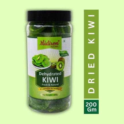 Midiron Dried Fruits, Homemade Fresh & Natural Dried Kiwi 200mg - Midiron