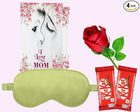Mother’s Day Gift Set
Chocolate and Rose Surprise
Relaxation Gift for Mom
Eye Mask and Card Present
Thoughtful Gift for Mother