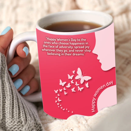 Empowering Women’s Day present
Coffee mug for women
Personalized Women’s Day mug