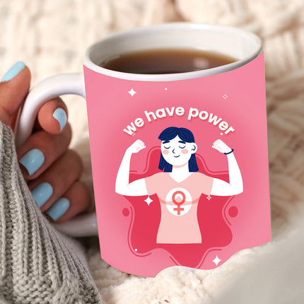 Empowering coffee mug for women
Thoughtful Women’s Day gift for her