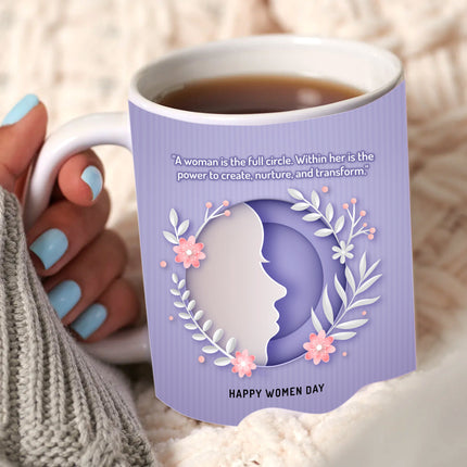 Unique Women's Day gift
Special mug for her