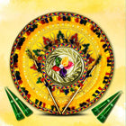 Haldi thali tray design
Haldi thali for rituals
Handcrafted pooja thali
Wedding thali set
Haldi ceremony decor