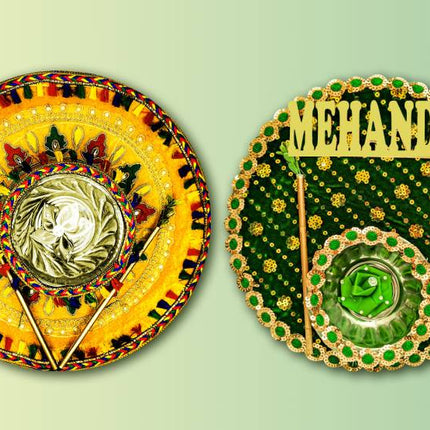 Haldi thali tray design
Haldi thali for rituals
Handcrafted pooja thali
Wedding thali set
Haldi ceremony decor