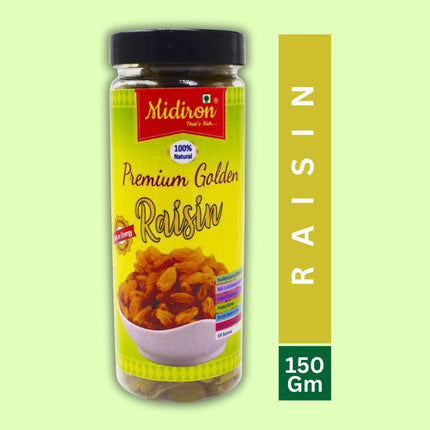 Natural Premium Raisin/kishmish (150 Gm) Raisins  (150 g) - Midiron