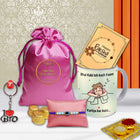 Premium handcrafted rakhi design,Artistic rakhi with detailed thread,Designer rakhi with rich texture,Festive rakhi with golden charm,Rakhi thread with sparkling stones

