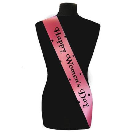 Women's Day Sash - Best Sash for Women Day for Mom, Sister, Friend