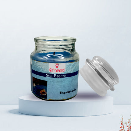 Premium Scented Candle Combo – Jasmine, Rose, Green Apple, Sea Breeze & Sandalwood