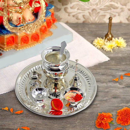 Festival pooja thali
Wedding pooja thali
Pooja thali gift set
Handmade pooja thali
Lakshmi pooja thali
Diwali pooja thali
Pooja thali for navratri