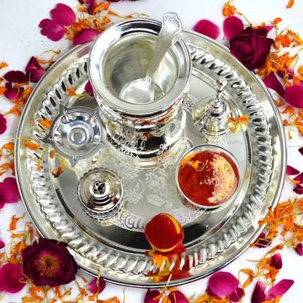 Festival pooja thali
Wedding pooja thali
Pooja thali gift set
Handmade pooja thali
Lakshmi pooja thali
Diwali pooja thali
Pooja thali for navratri