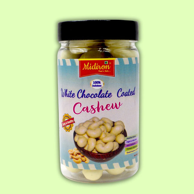 Handmade White Chocolate Coated Cashew (100g) - Midiron