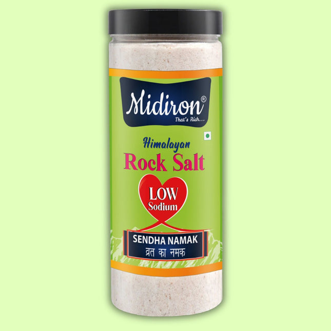 Himalayan White Rock Salt (Sendha Namak) Rock Salt  (300 g) - Midiron